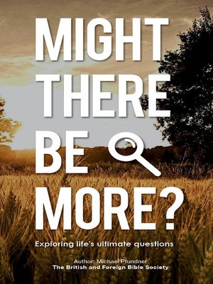 cover image of Might There be More?